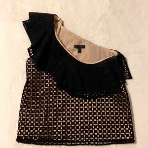 One shoulder J. Crew Top (size 0).